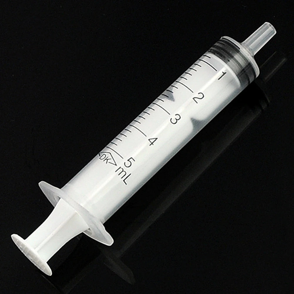 10-100pcs 1ml 3ml 5ml Measuring Syringe Plastic Syring Syringe Reusable Hydroponics Nutrient Measuring Glue Applicator